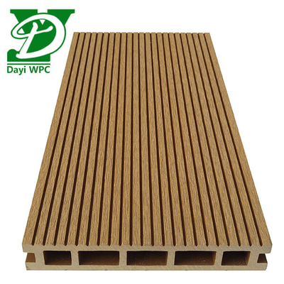 Zastosowalny drewno plastikowy kompozyt Decking Wpc Decking Panel anty pleśń
