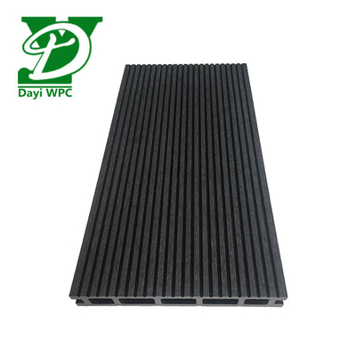 Bevel WPC Composite Decking Czarny WPC Decking Odporność na korozję