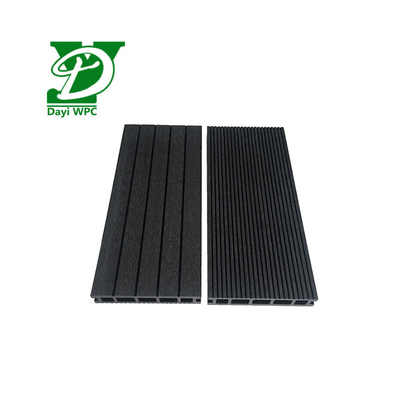 Bevel WPC Composite Decking Czarny WPC Decking Odporność na korozję