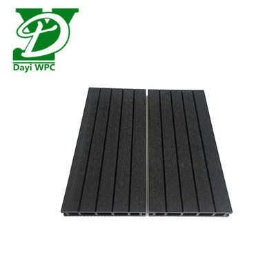 Bevel WPC Composite Decking Czarny WPC Decking Odporność na korozję
